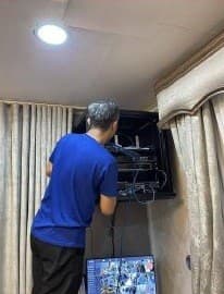 Zettabytes technicians at work on a job site
